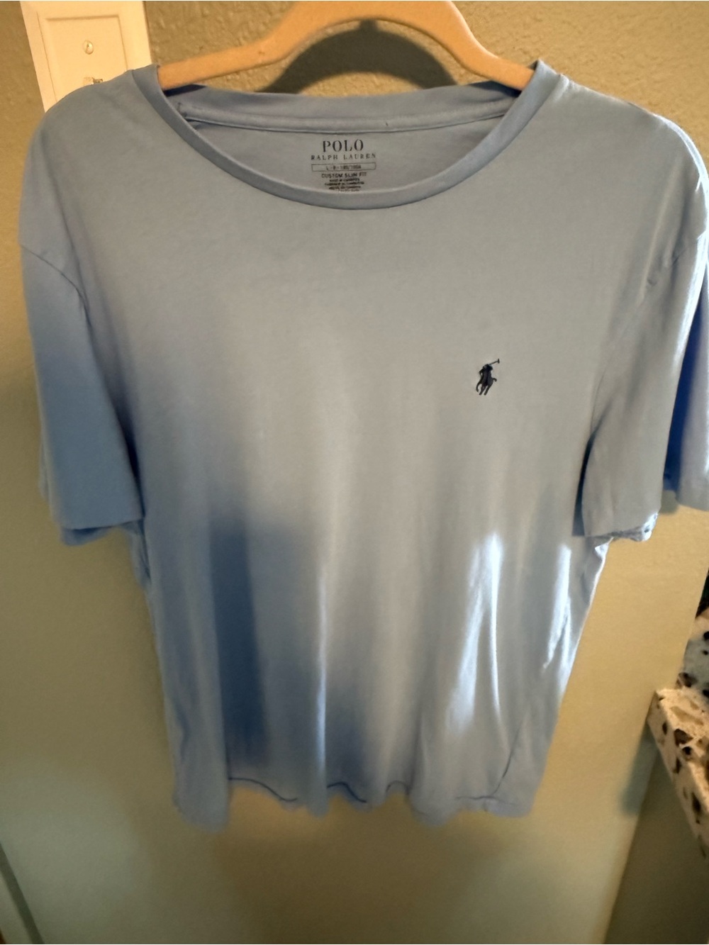 Polo by Ralph Lauren Light Blue Short Sleeve Crew Tee